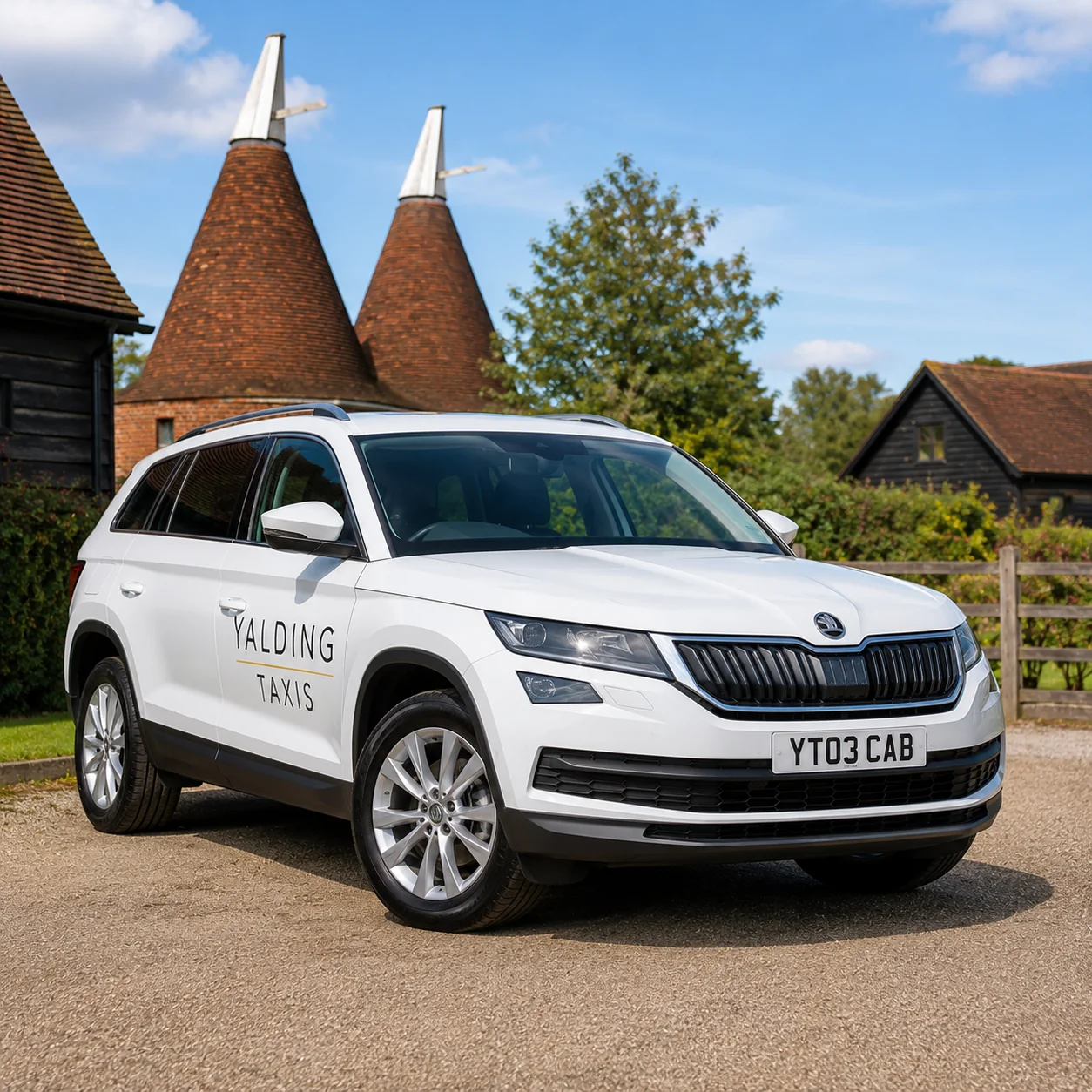 Yalding Taxis Skoda passenger vehicle
